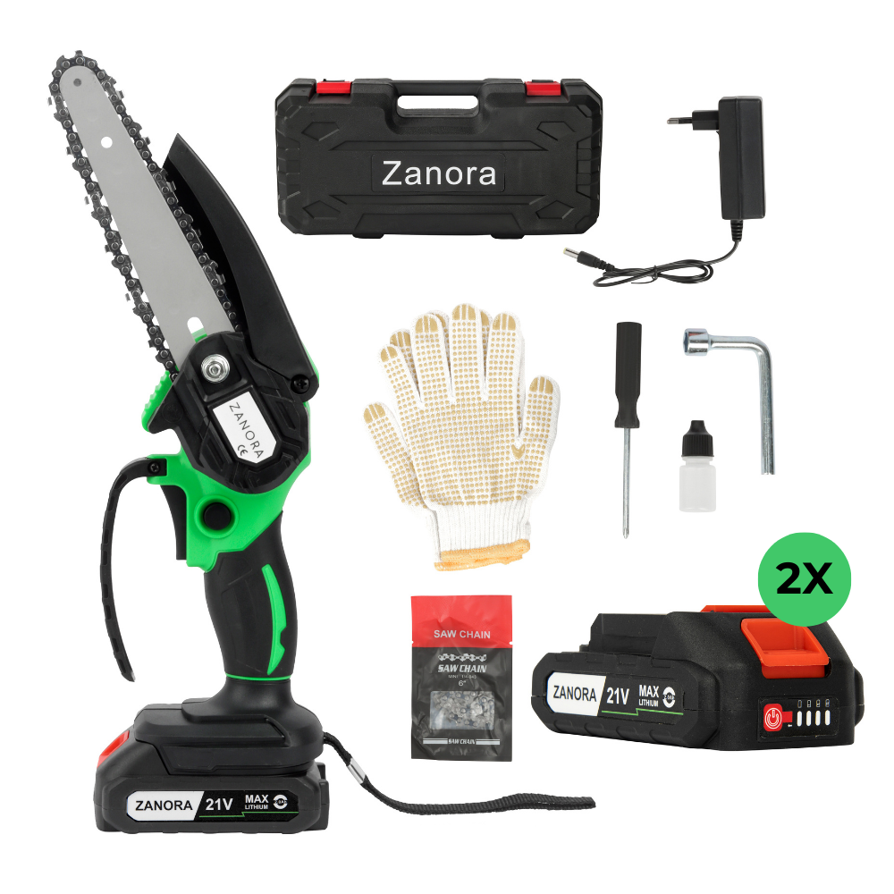 Zanora® Elektrische Mini Kettingzaag 21V