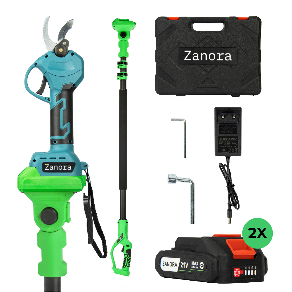 Zanora® Snoeischaar + Telescoop Extensie Set