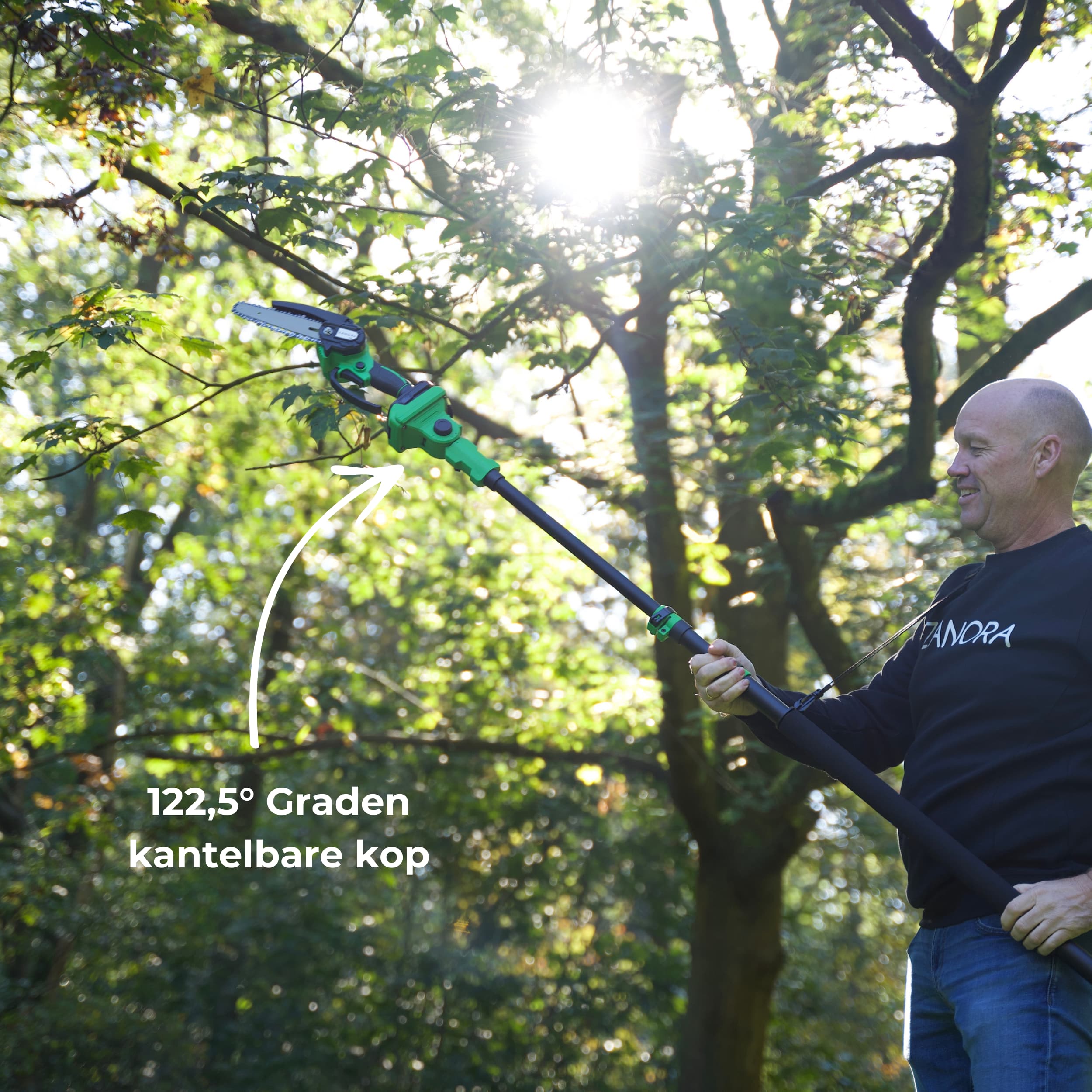 ZanoraGarden® Kantelbaar tot wel 122.5 graden 