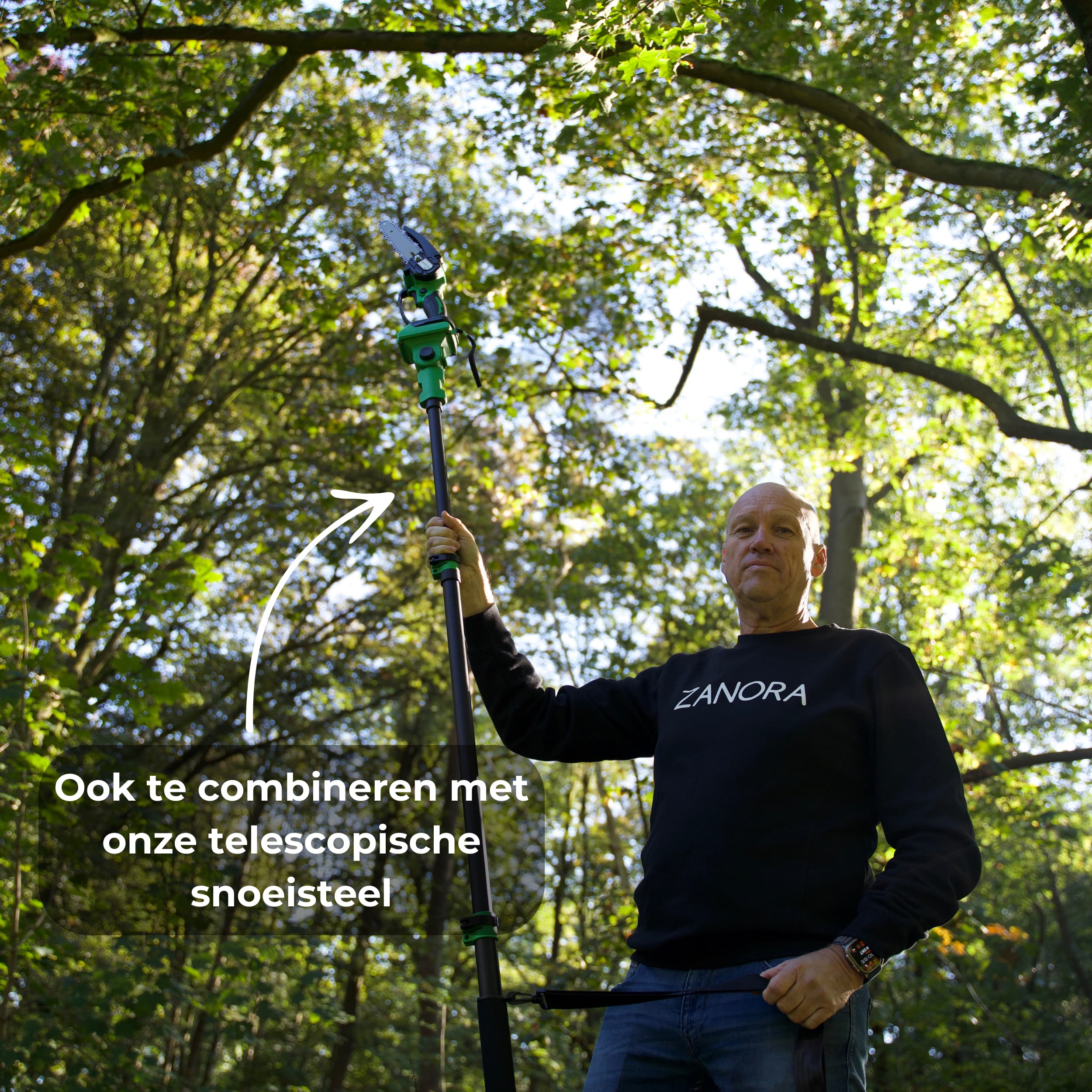 ZanoraGarden® Ook te combineren met de telescoop extensie!