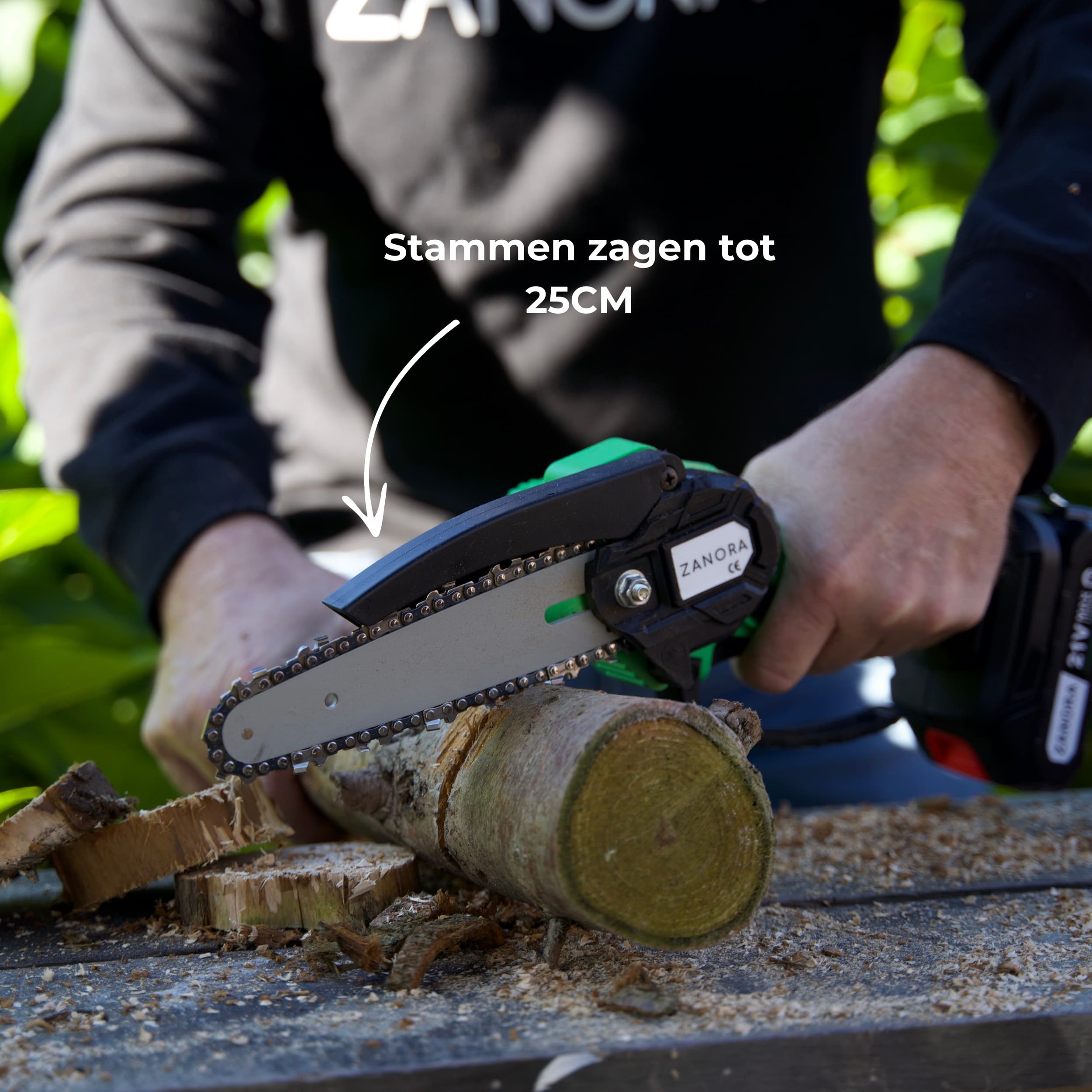 ZanoraGarden® Zaag stammen tot 25cm
