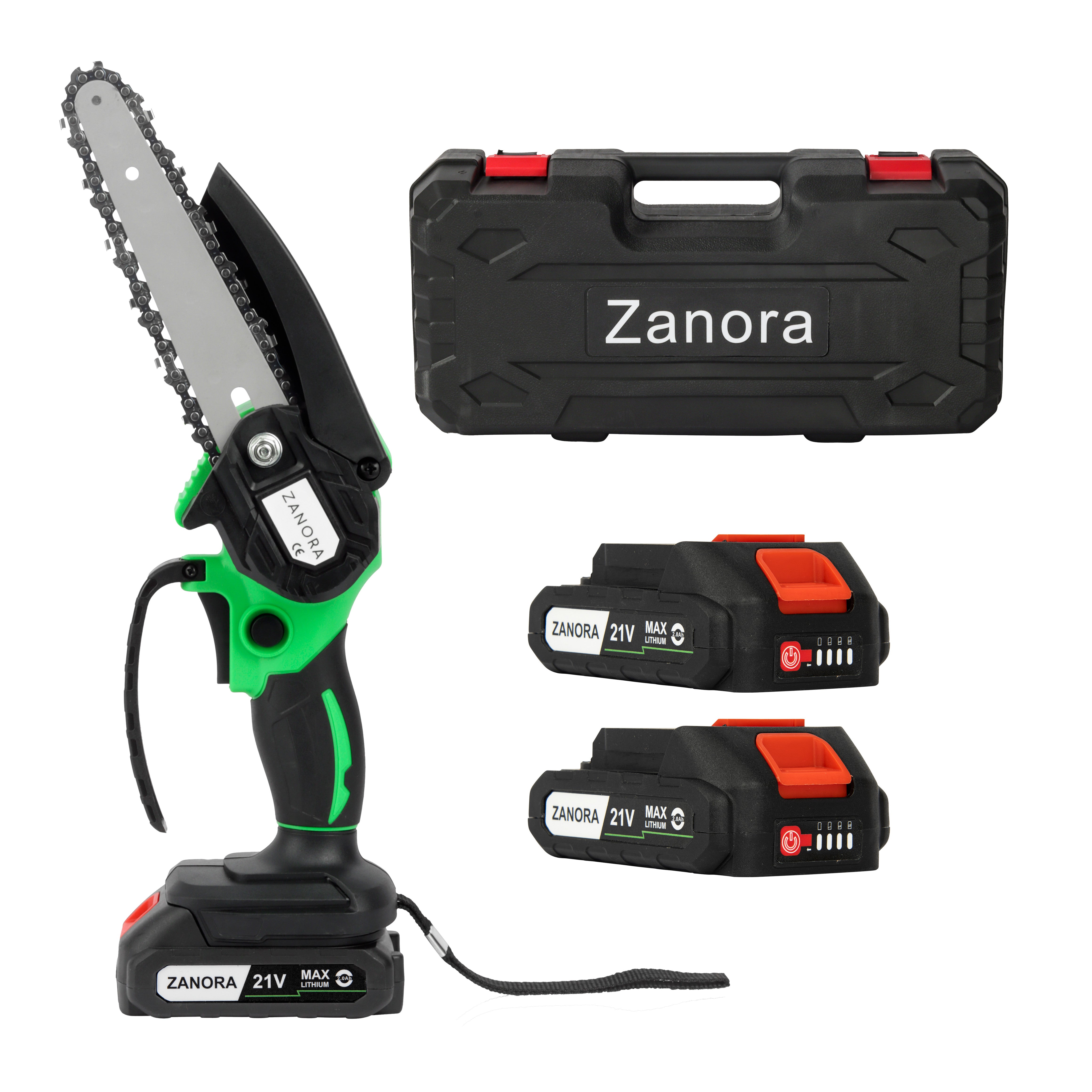 Zanora® Elektrische Mini Kettingzaag 21V