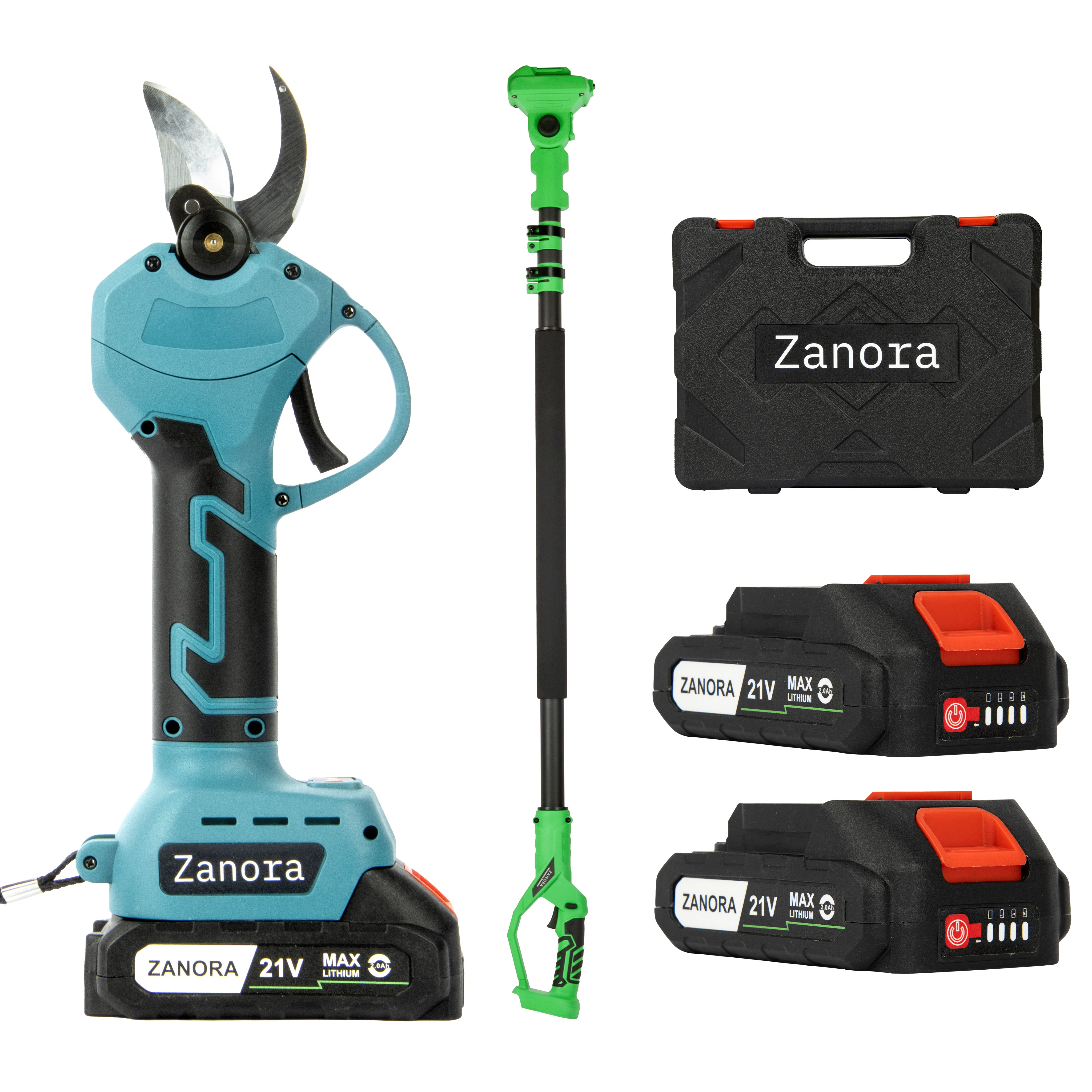 Zanora® Snoeischaar + Telescoop Extensie Set